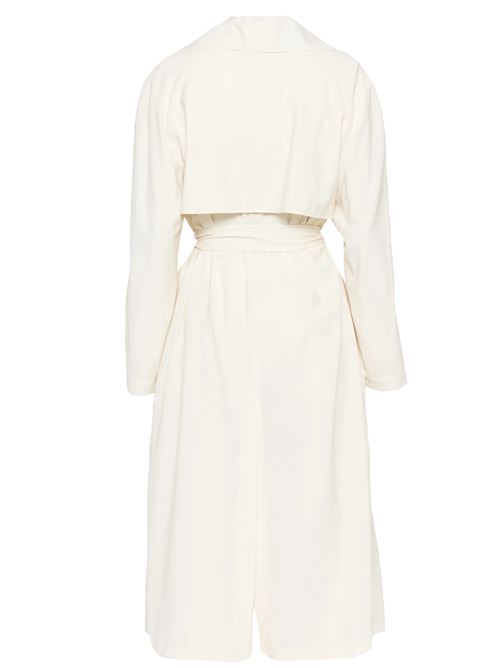 Cappotto trench in fresco di lana bistretch FABIANA FILIPPI | CTD266F244L7630145